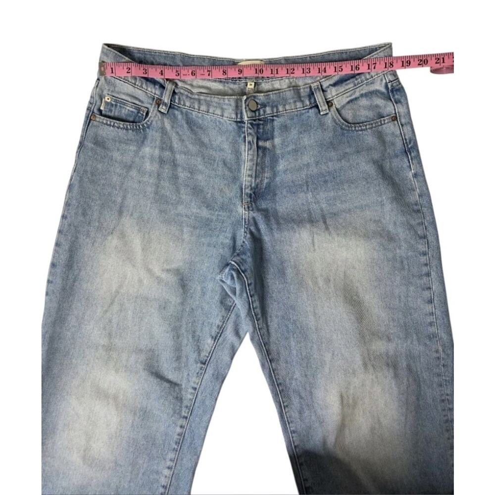 DL1961 Ilia Barrel Jeans Low Rise Relaxed Baggy Y2K Aged Mid Denim Size 31 - Picture 8 of 13